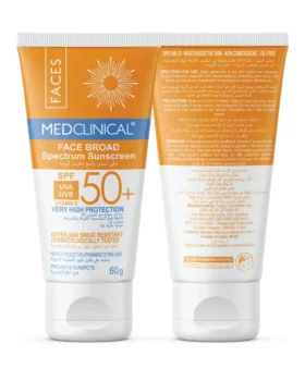 واقي شمس للوجه SPF50+ للحماية من البقع من ميدكلينيكال – 60 جم